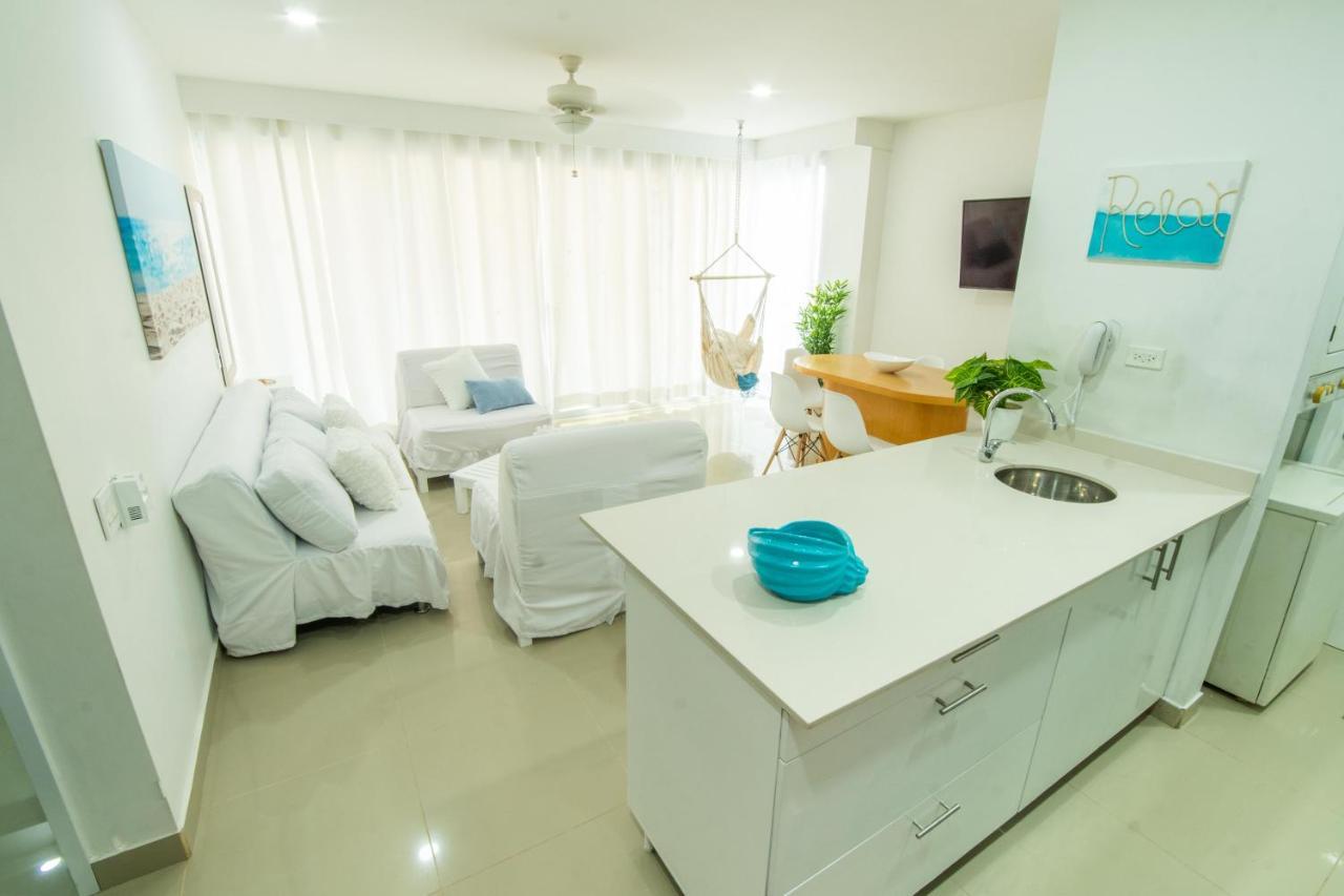 Hermoso Apartamento En La Playa Cartagena Екстериор снимка