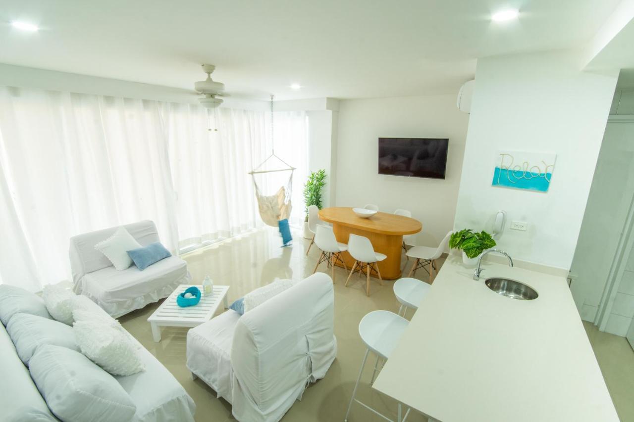 Hermoso Apartamento En La Playa Cartagena Екстериор снимка